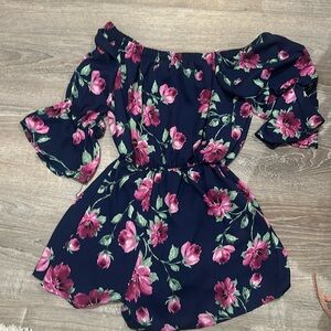 Cutest floral romper!